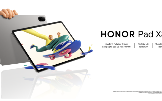 HONOR Pad X8b: Máy Tính Bảng Siêu Mỏng Nhẹ Với Pin Khủng 10.100mAh