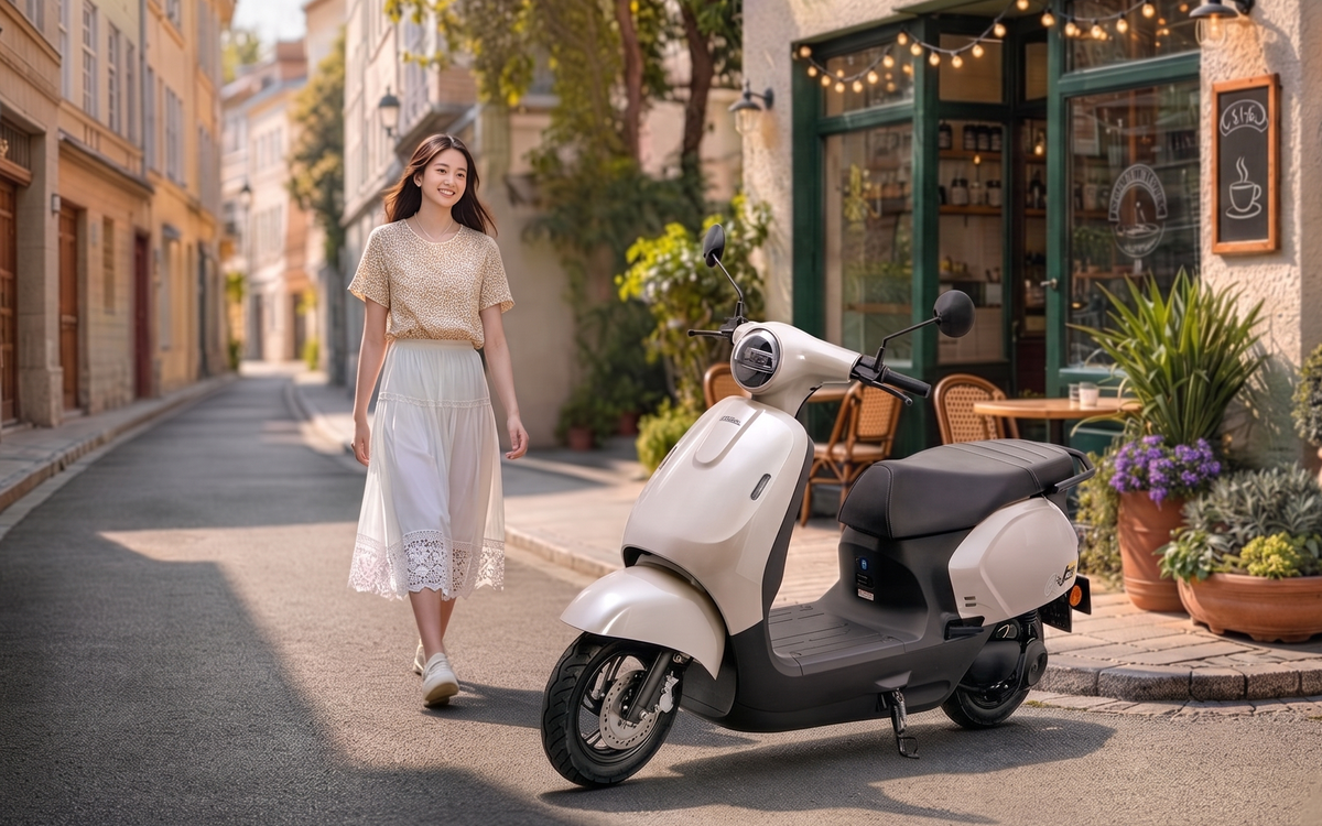 Giới Thiệu Mẫu Xe Máy Điện Wuyang-Honda UQ3 Với Giá Chỉ 15 Triệu Đồng