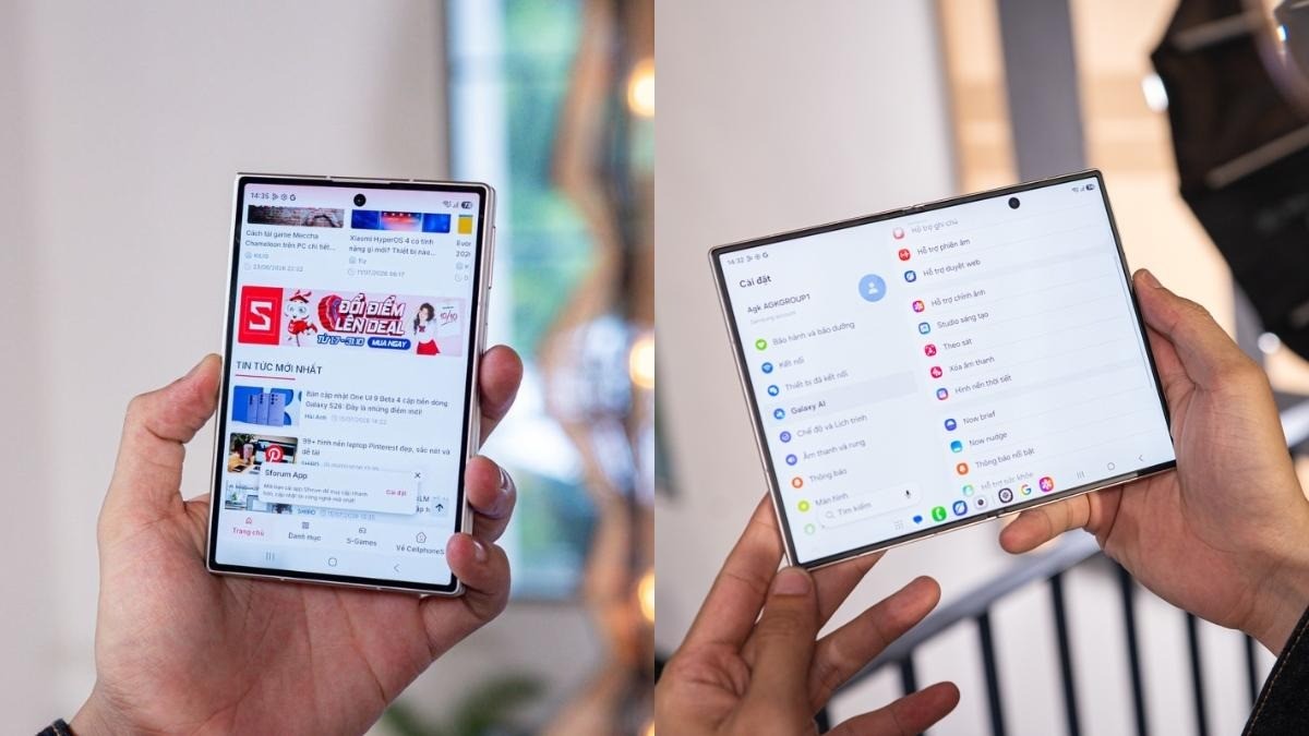Màn Hình 4:3 Trên Galaxy Z Fold 8