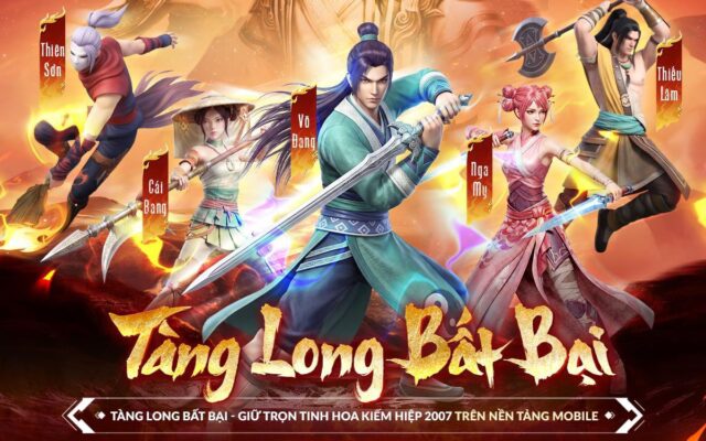 Tàng Long Bất Bại Mobile CMPlay: Khám Phá Thế Giới Võ Lâm Đỉnh Cao Trên Di Động