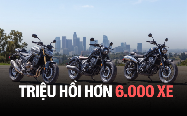 Hơn 6.000 Chiếc Xe Máy Honda Bị Triệu Hồi Tại Việt Nam: Nguy Cơ Cháy Nổ và Trượt Ngã