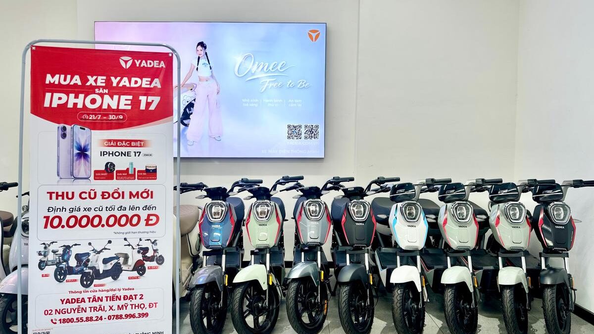 Khám Phá Chương Trình Mua Xe Điện YADEA Nhận Quà Hấp Dẫn Mùa Tựu Trường