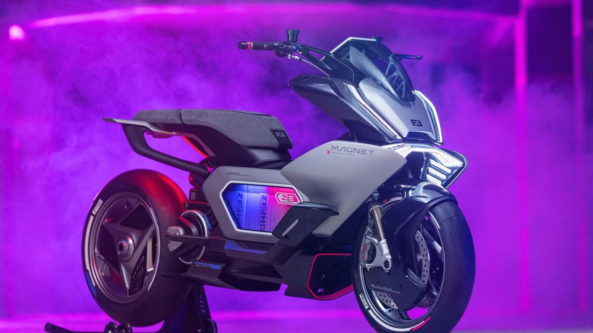 Zeeho Magnet: Xe Tay Ga Điện Có Thiết Kế Độc Đáo Đối Đầu Honda SH