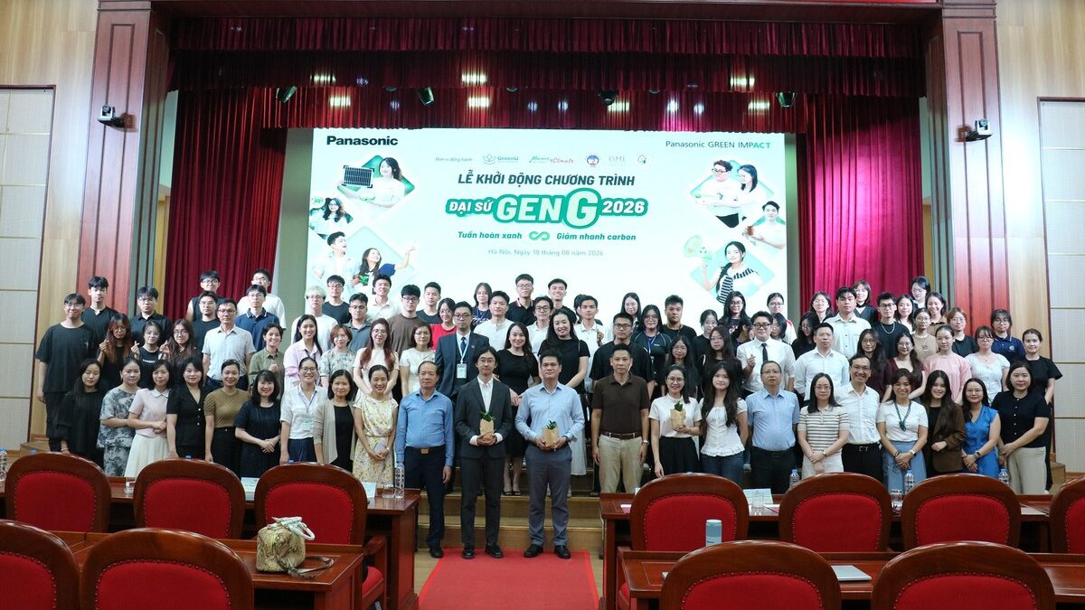 Khởi Động Chương Trình Đại Sứ Gen G 2026: Hành Trình Xanh Cùng Người Trẻ