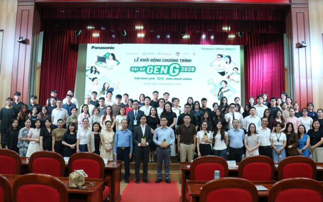 Khởi Động Chương Trình Đại Sứ Gen G 2026: Hành Trình Xanh Cùng Người Trẻ
