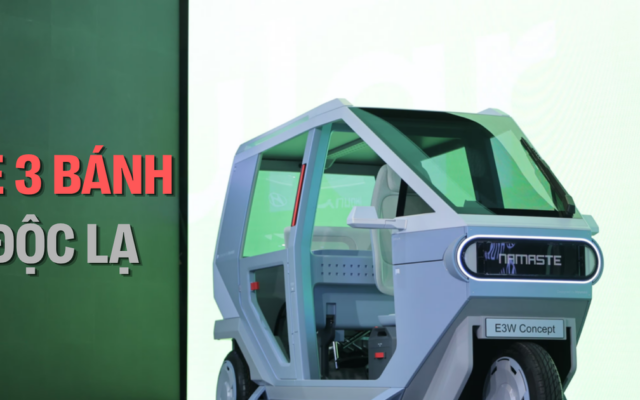 Hyundai Nâng Cấp Tầm Nhìn Với Xe Điện 3 Bánh E3W Tại Thị Trường Châu Á và Châu Phi