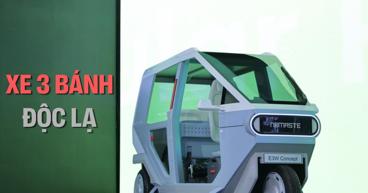 Hyundai Nâng Cấp Tầm Nhìn Với Xe Điện 3 Bánh E3W Tại Thị Trường Châu Á và Châu Phi
