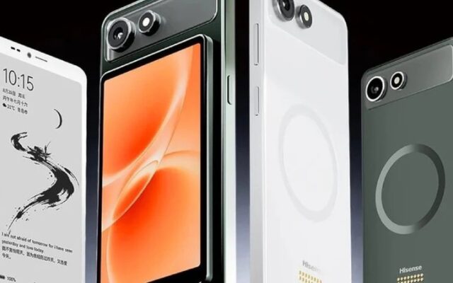 Khám Phá Smartphone Màn Hình E-Ink Độc Đáo Của Hisense