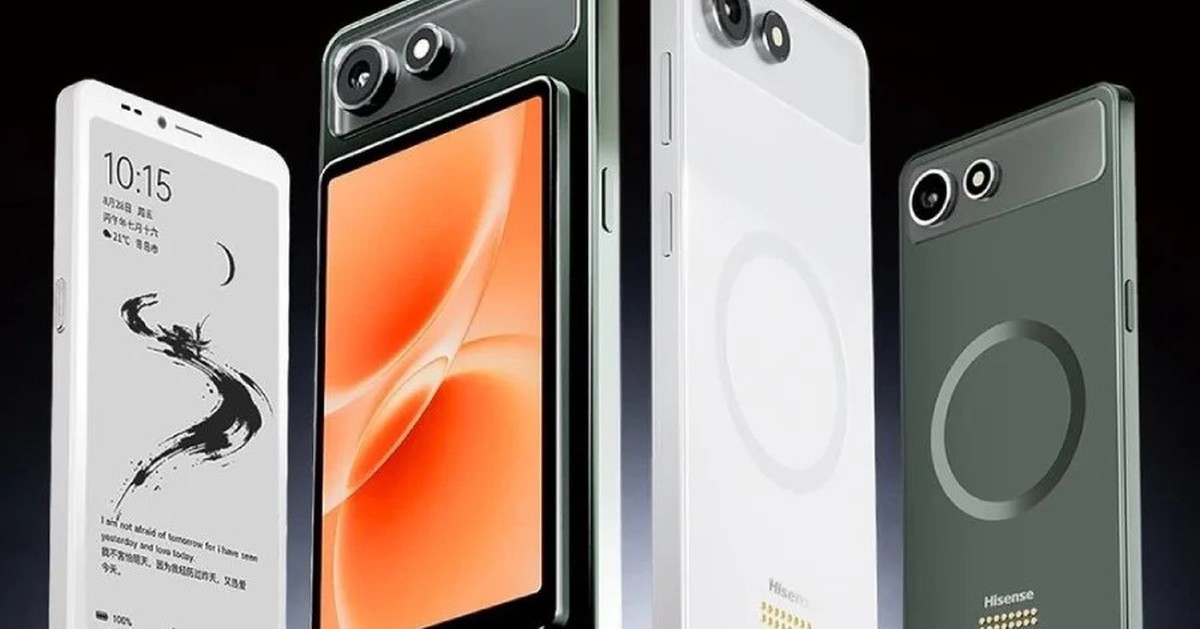 Khám Phá Smartphone Màn Hình E-Ink Độc Đáo Của Hisense