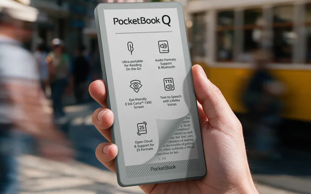 PocketBook Q: Thiết Bị Đọc Sách Siêu Nhỏ Với Thời Gian Pin Ấn Tượng