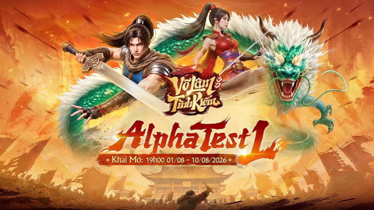 Khám Phá Võ Lâm Tình Kiếm 3D: AlphaTest Đầy Hứa Hẹn