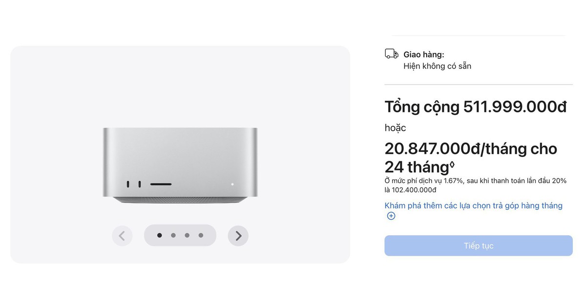 Mac Studio Mới Ra Mắt Với Tùy Chọn Chip Siêu Khủng, Giá Cao Đột Biến
