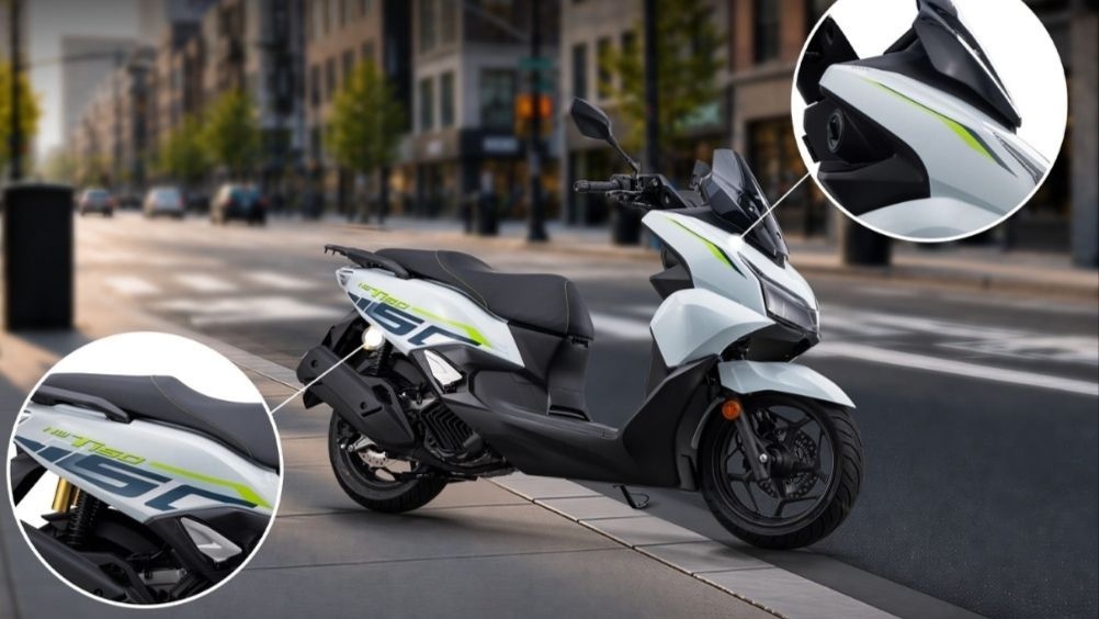 Mẫu xe tay ga 150cc mới của Honda