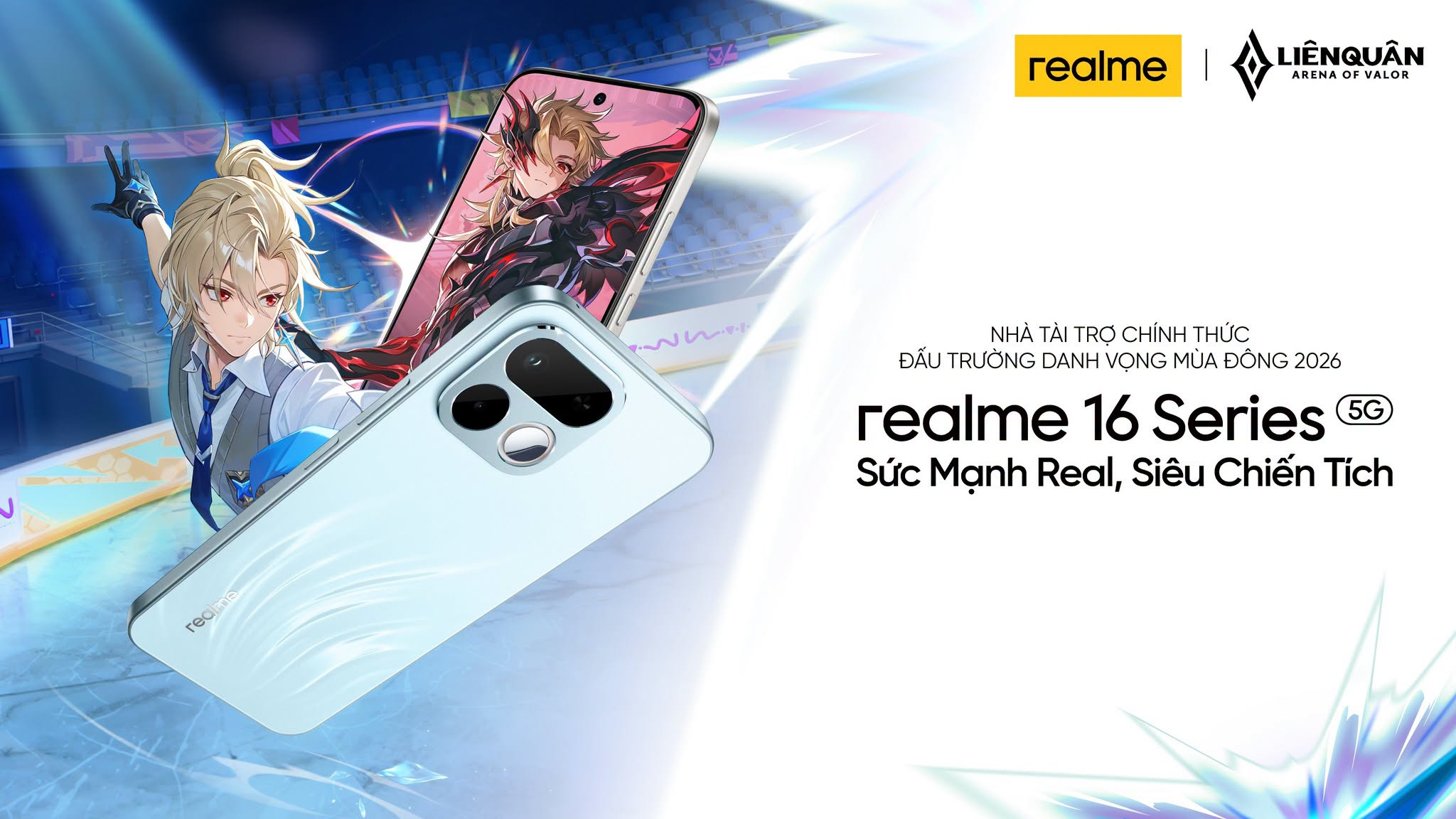1re-1788494659165711181320 realme gắn bó với giải Đấu Trường Danh Vọng trong mùa thứ 3 liên tiếp - Ảnh 1.