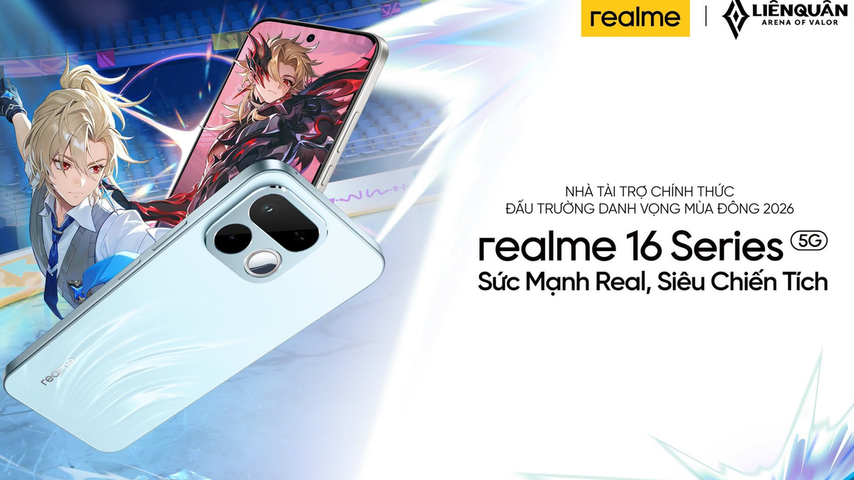 realme Đồng Hành Với Đấu Trường Danh Vọng Mùa Đông 2026: Hành Trình Đầy Thú Vị
