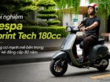 Khám Phá Vespa Sprint Tech 180cc: Vận Hành Mượt Mà Trong Thiết Kế Sang Trọng