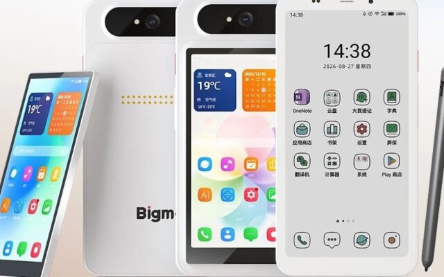 Khám Phá Mẫu Điện Thoại Lai HiBreak Dual 3 Với Màn Hình E Ink Độc Đáo