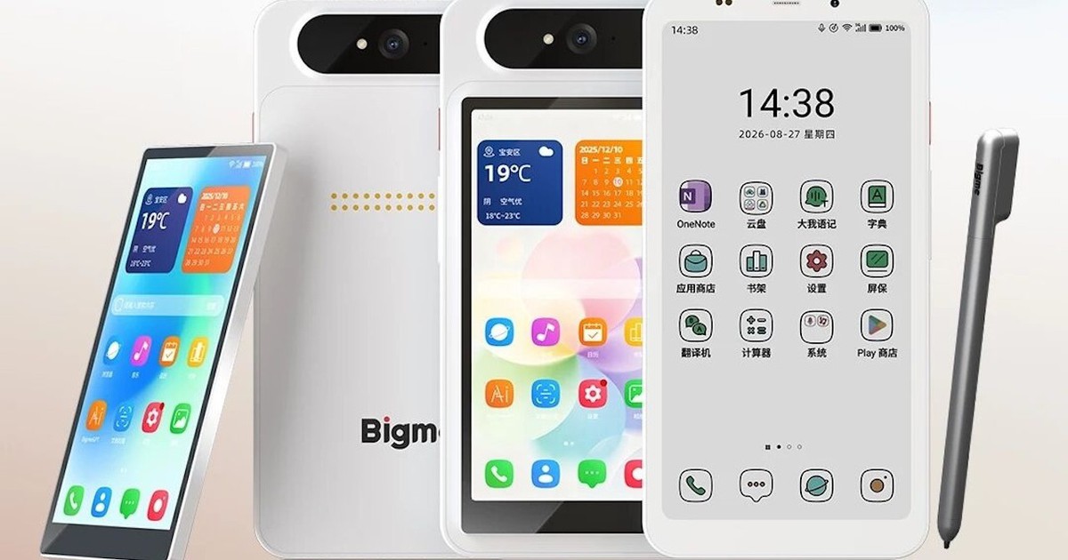 Khám Phá Mẫu Điện Thoại Lai HiBreak Dual 3 Với Màn Hình E Ink Độc Đáo