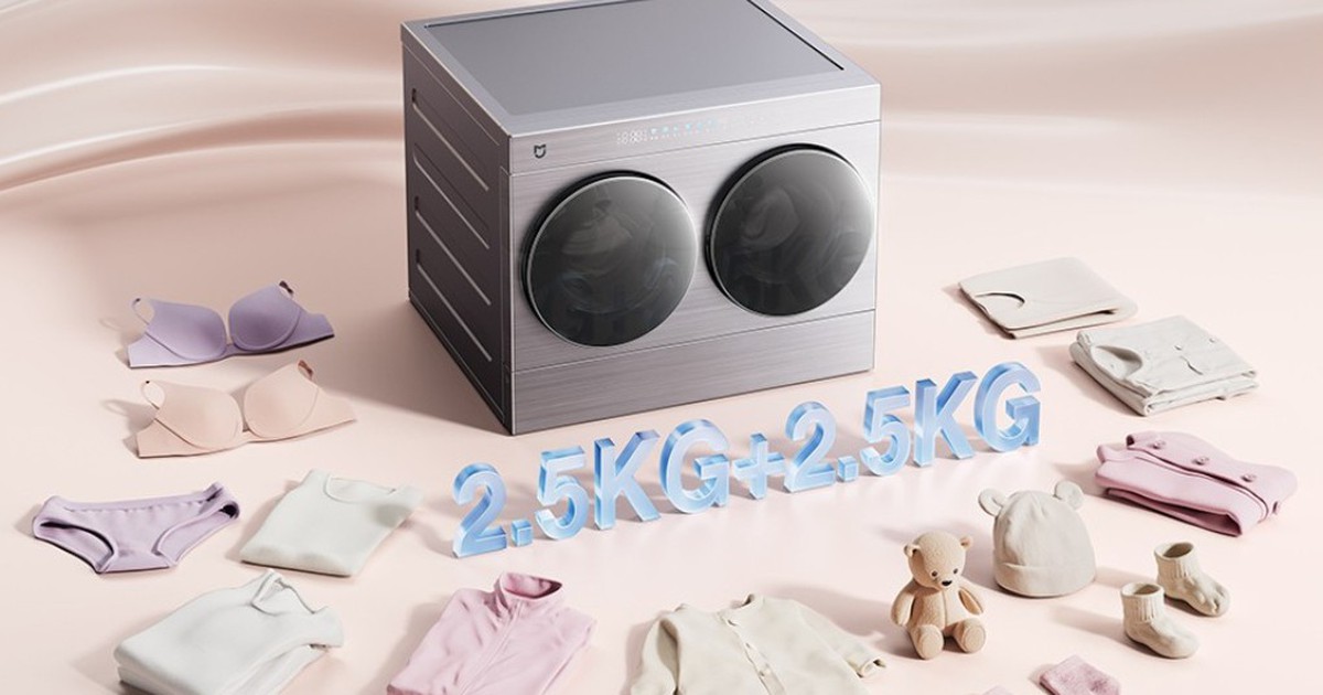 Khám Phá Mẫu Máy Giặt Sấy Mini Hai Lồng Độc Đáo Từ Xiaomi