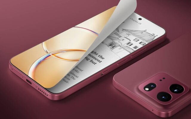 TCL P80 series: Smartphone kiêm máy đọc sách với nút gạt ‘Max Ink’