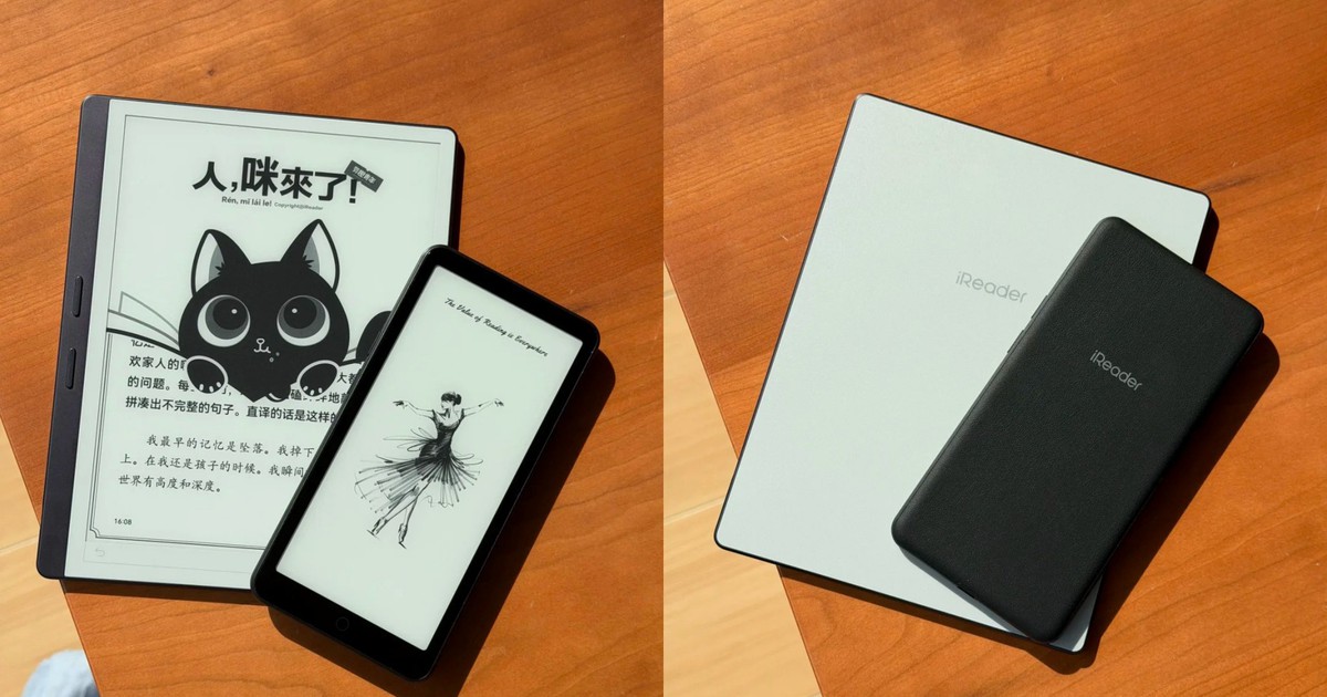 iReader Tango 2S: Khi máy đọc sách thu gọn về kích thước để đọc một tay