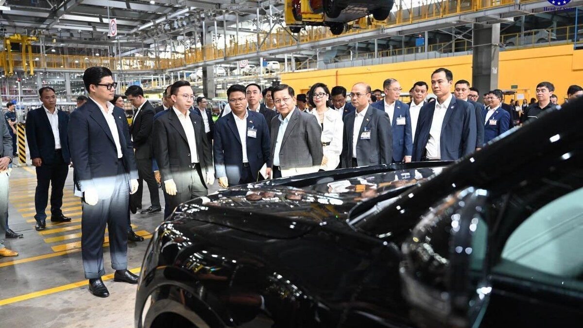 VinFast Hải Phòng tiếp đón Tổng thống Myanmar: Góc nhìn về năng lực sản xuất và ý nghĩa hợp tác