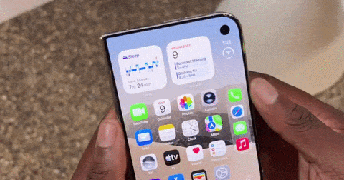 Hiệu ứng chuyển giao diện của iPhone Duo: Một chi tiết nhỏ, thay đổi trải nghiệm điện thoại gập