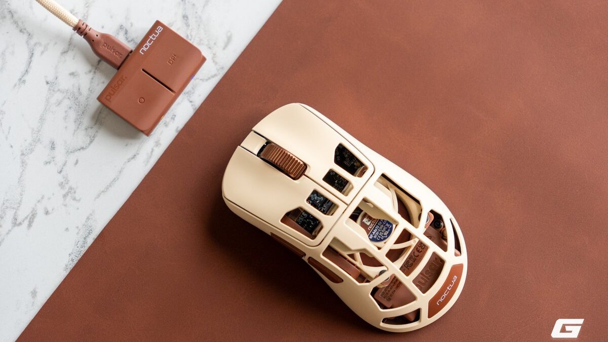 Feinmann F01 Noctua Edition: Chuột gaming tích hợp quạt làm mát lòng bàn tay