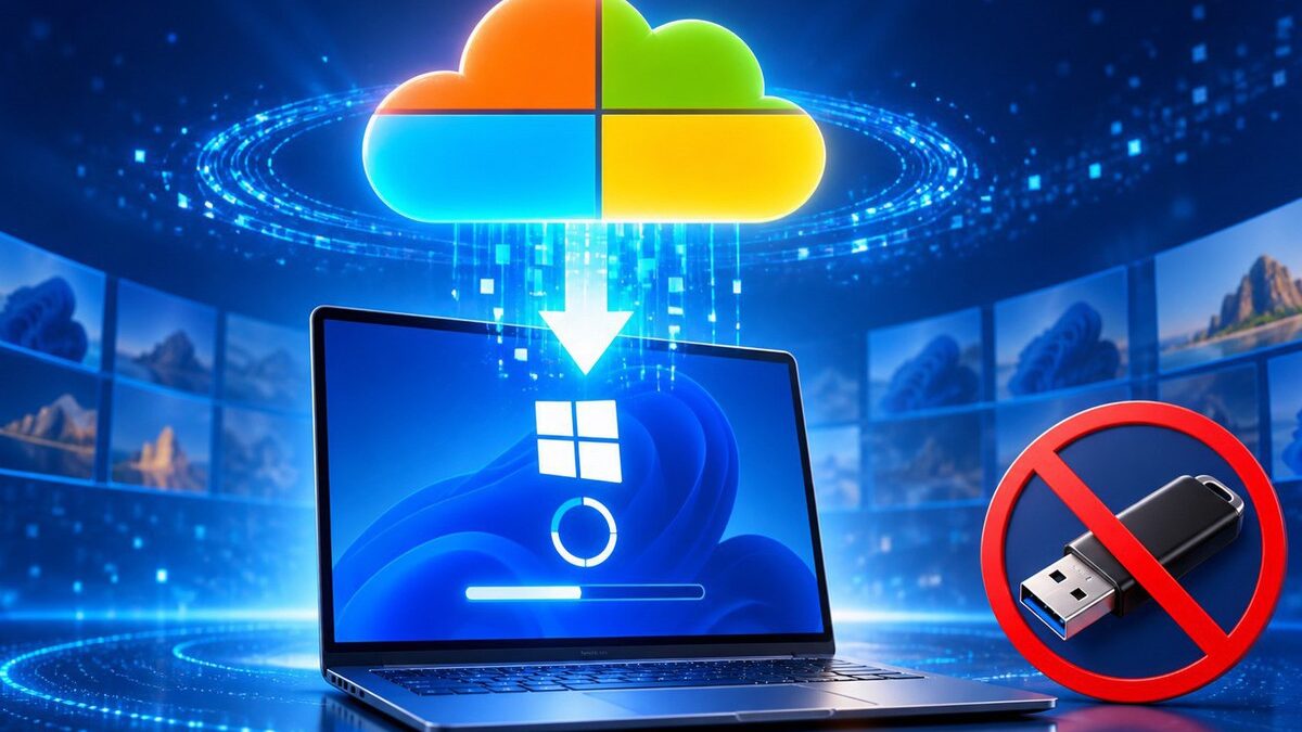 Cloud Rebuild: Khi Windows 11 tự cài lại từ đám mây, USB không còn là bắt buộc