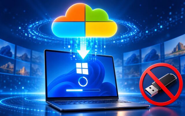 Cloud Rebuild: Khi Windows 11 tự cài lại từ đám mây, USB không còn là bắt buộc