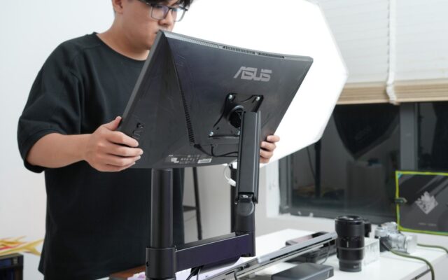 Giá đỡ HyperWork P1 Single: lựa chọn arm màn hình dưới 1 triệu đáng cân nhắc?
