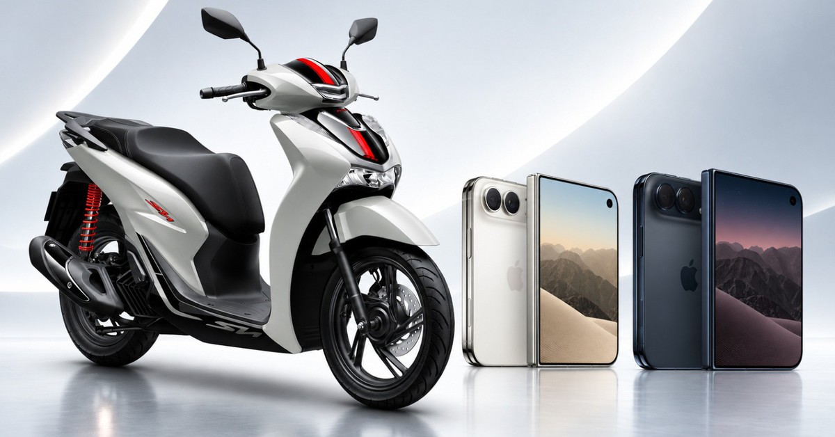 Đối diện lựa chọn 104 triệu: mua iPhone Duo cao cấp hay Honda SH 160i?