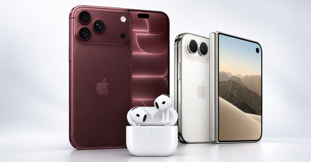 Giá chính thức tại Việt Nam cho iPhone 18 Pro, iPhone Duo, Apple Watch Series 12 và AirPods 5