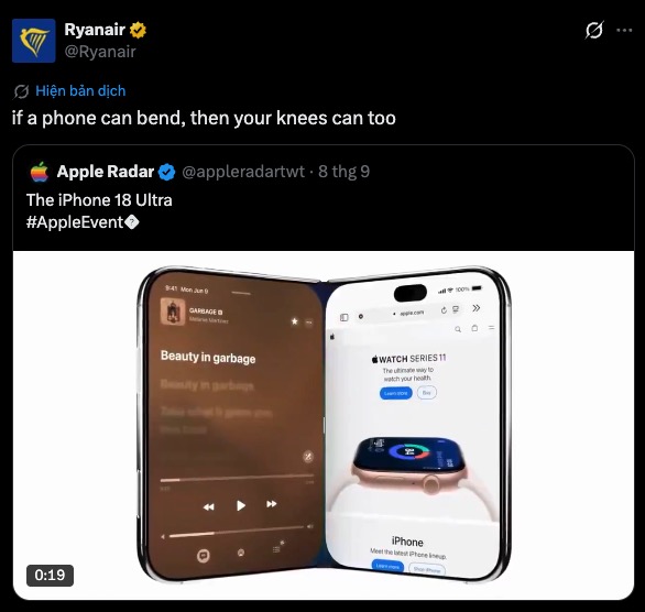 iPhone Duo vừa ra mắt, cả cõi mạng đã “gập” theo - Ảnh 4.