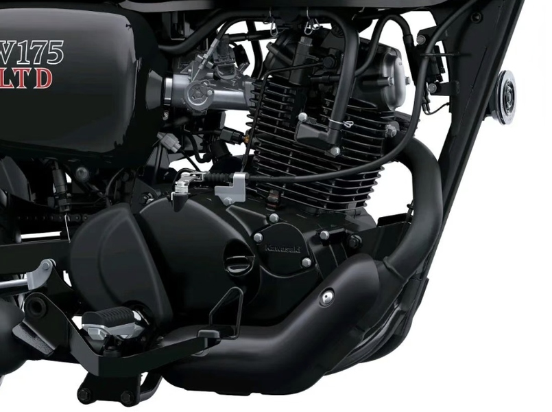 Kawasaki W175 LTD: Mẫu Xe Côn Tay Hoài Cổ 177cc Đặc Biệt- Ảnh 2